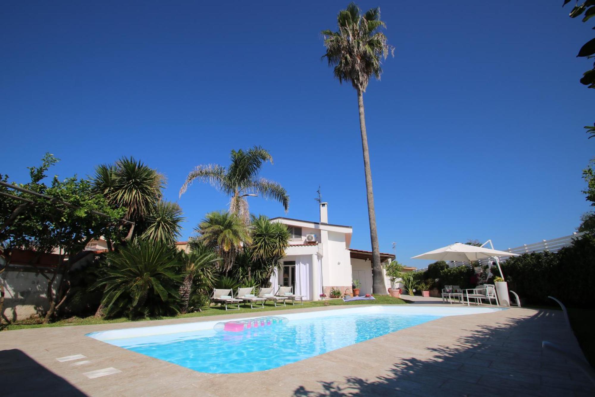 Edri Beach House - Villa Con Piscina Pontecagnano Exterior photo