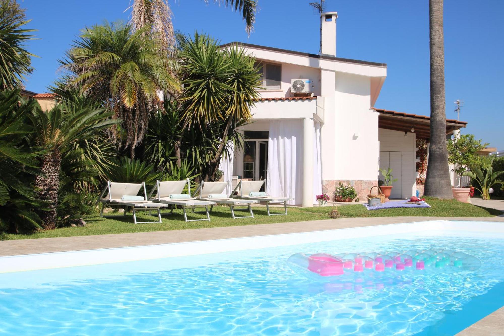 Edri Beach House - Villa Con Piscina Pontecagnano Exterior photo